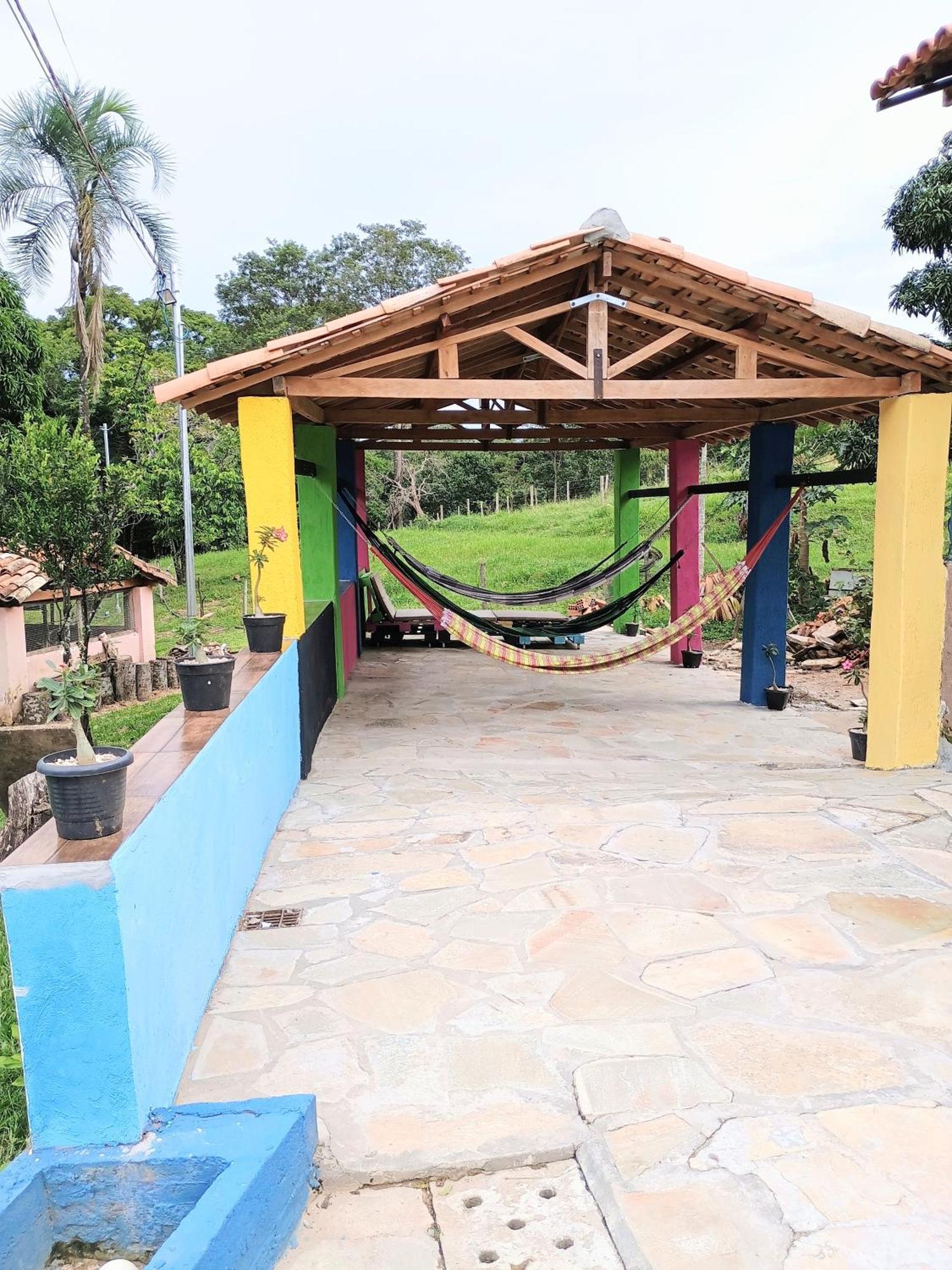 Aguas Vivas Hotel Fazenda Pirenopolis Bagian luar foto