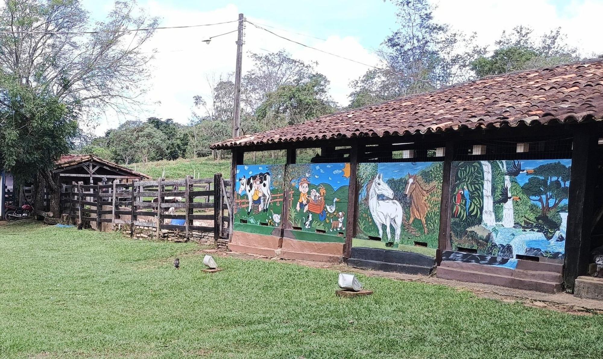 Aguas Vivas Hotel Fazenda Pirenopolis Bagian luar foto